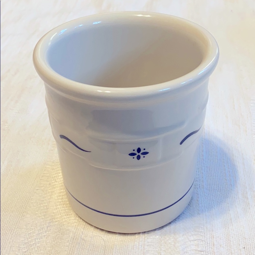 •Longaberger•Vintage Blue Heritage Crock